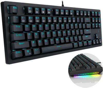 China 2021 RGB Backlight Keyboard and Mouse Factory OEM PC Gaming Keyboard OEM Mechanical Gaming Mouse for sale