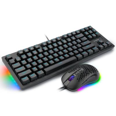 China RGB Backlight China OEM Manufacturer Offer Professional Keyboard and Mouse Gaming Keyboard and Mouse Combo for sale