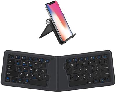 China BI-PLI Bluetooths Keyboard Multi-Device Portable Keyboard for IOS Android, Mac Foldable Keyboard Rechargeable Battery Ergonomic Design Windows Laptops for sale