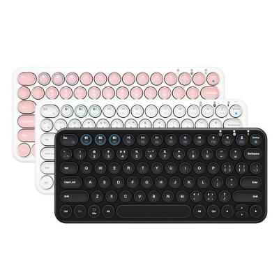 China Wireless Cute Wireless Desktop Keyboard Light Weight And Compact Design Mini Desktop Slim Keyboards Keyboard for sale