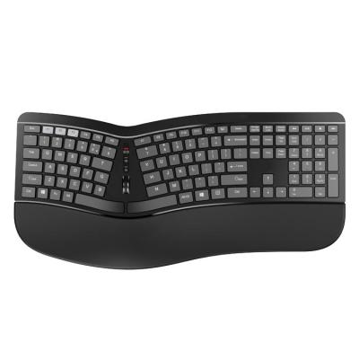 China Cheap 2.4G USB Wired Mini Ergonomic Split Keyboard and Vertical Mouse Keyboard and Mouse Combo Set for sale