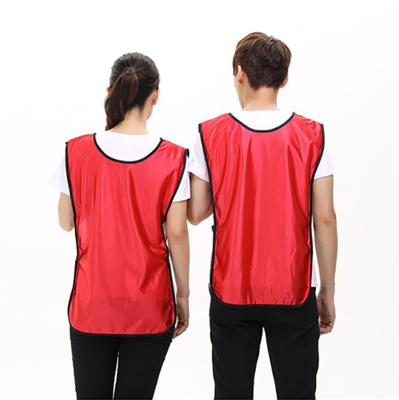 China Jackets Customized Sublimation Training Football Vest Bibs for sale