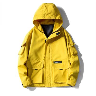 China QUICK DRY zip up unisex solid men's logo water proof hood quick dry outdoor windproof anorak custom jackets for sale