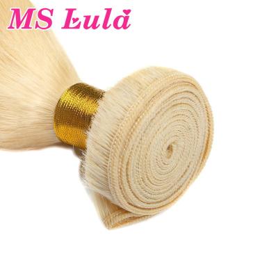 China Straight 613 2018 Thick Blonde Pulled Virgin 613# Double Human Silky Straight Modern Blonde Hair Color 613 for sale