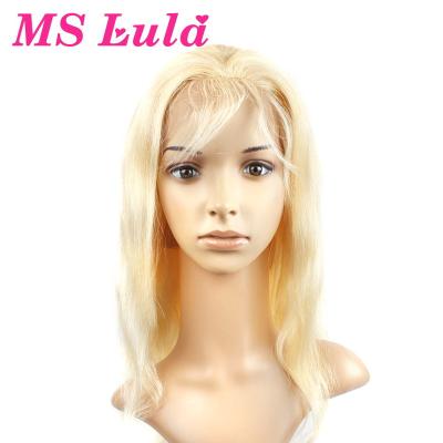 China 613(Mslula) 100%virgin human hair 100% frontal lace wig blonde hair wigs high quality for sale