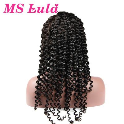 China Human Virgin Hair Changed Curly Curly Curly Lace Front Wig Natural Curl 150% Density Curl Design for sale