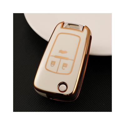 China Professional Car Key Protector Car Key Cover Bag Shell For Chevrolet For Chevrolet for sale