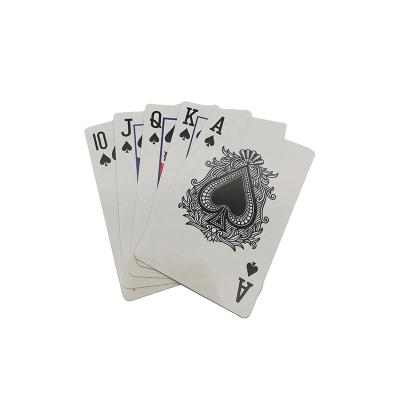 China Waterproof And Durable Cheap Custom RFID Poker Card Slik Printing / Digital Printing Paper Playing Cards for sale