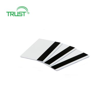 China Access Management Factory Price PVC/Paper Blank Magnetic Stripe Card for sale