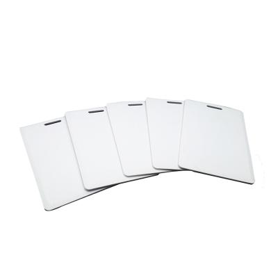 China Waterproof / Waterproof TK4100 RFID Card PVC Blank Card With Hole for sale