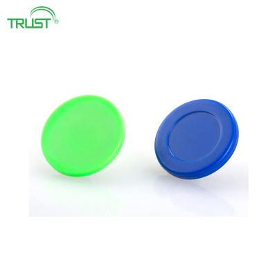 China Passive PVC ABS Token Tag Clothing RFID Coin Tag for sale