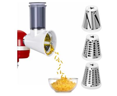 China Hotel Slicer / Defibrator for KitchenAid Stand Mixers, Vegetable Cheese Grater Attachment Slicer Attachment for KitchenAid, Salad Maker for sale