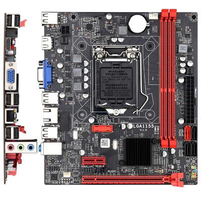 China desktop motherboard b75 motherboard 1155 for core i3 i5 core i7 h61 b75 mainboard for i5-3470 for sale