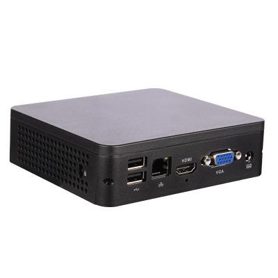 China For Business Mini Desktop PC Z8350 4G RAM 32G SSD Quad Core USB HD+MI Cloud Computing Host for sale