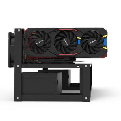 China With 8 Fan Factory Price Dual Layer Gpu Rig Kit Open Rack Dual Power Chassis Rig Frame /frame installation gpu/factory cheap installation frame for sale