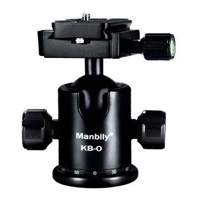 China Swiss Aluminum Alloy 360 Manbily Camera Mount Arca Camera Quick Release Metal Ball Tripod Ball Head Head for sale