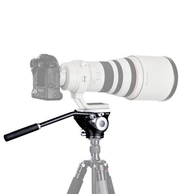 China Aluminum Alloy Manbily Video Camera Tripod Liquid Drag Pan Head with 1/4