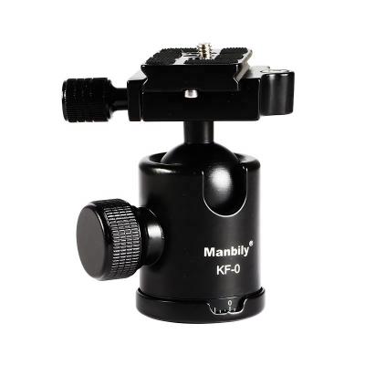 China Factory Large Aluminum Alloy Camera Head 360 Degree Tripod Dall Head For KF-0 Cameras for sale