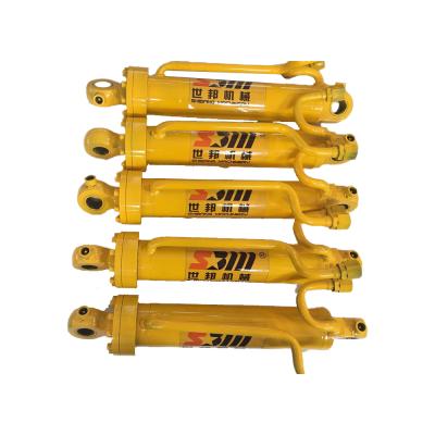 China Hotels Support SBM 20 Ton Groove Lifting Hydraulic Cylinder OEM Service HRC45-55 Hardness For Excavator for sale