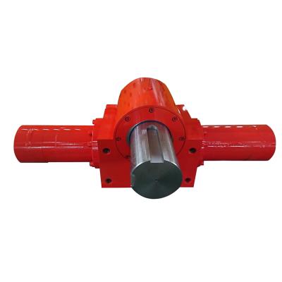 China Amazon Success Heavy Machine Red Acting Double Foot Rising Boat Excavator 50 Ton Swing Hydraulic Cylinder for sale