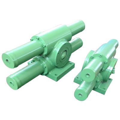 China Double Acting Telescopic Double Foot Rack High-survey Rack And Pinion Electric Hydraulic Swing Cylinder for sale