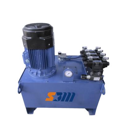 China Construction Machinery 18 Years Experience 5.5kw Small Power Electric High Pressure Unit Package Hydraulic System for sale