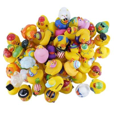 China Other Baby Bath Toy Vinyl Rubber Duck Custom Oem Rubber Duck Bath Toy Assortment Bulk Floater Duck For Kids/ for sale