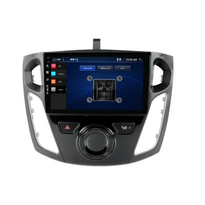 China Factory direct sale car monitor GPS built in wifi DVD CD player 360 degree reversing image 9 inch car DVD player for Ford Focus for sale