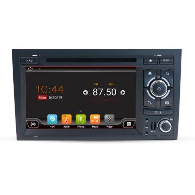 China GPS Car DVD Player For Audi A4 2Din With Car DVD Radio Built In DVR WiFi Android10.0 For Car Navigation for sale