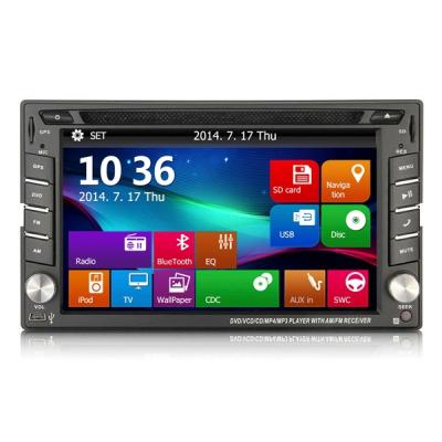 China Automotive 2din 6.2 inch car dvd stereo with swc BT radio usb sd dvd for hyundai sonata gold 2001-2005 for sale