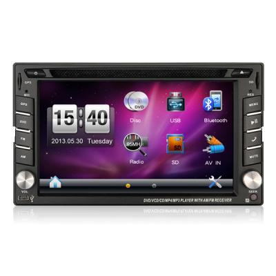 China Automotive 6.2inch grin dvd/cd model with gps navigation system for sale