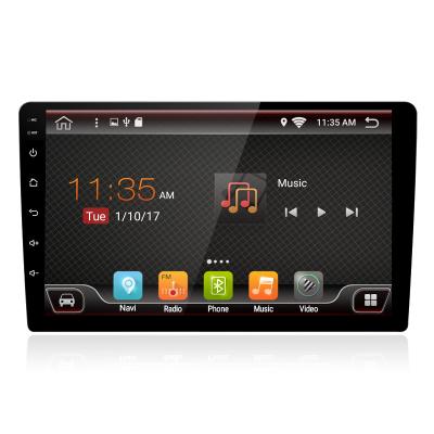 China GPS Single Din Screen Car Multimedia Large 9 Inch Capacitive Touch 4G+64G LE RDS Autoradio Car Radio With DSP for sale