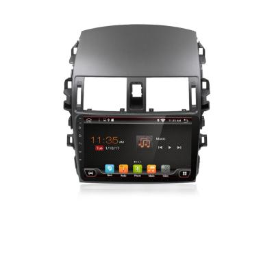 China 9 Inch Car DVD Player Gps For Corolla With Navigation Supports Both Playback Synchronous Radio BX-5312 for sale