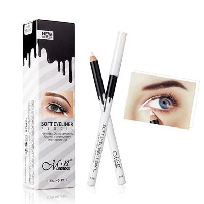 China Hot Selling Waterproof Gel Customized Makeup Eyeliner Pencil White Waterproof for sale