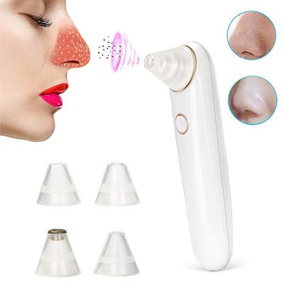 China Acne Treatment Whitehead Remover Pore Vacuum Blackhead Removal Tool with 4 Suction Replaceable Probes for sale