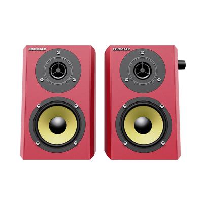 China Large loudspeaker in fresh red wooden wood portable multimedia laptop of USB 20 for sale