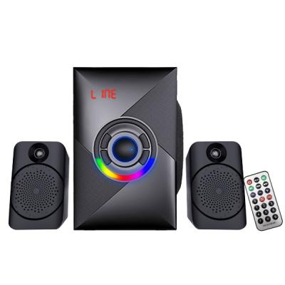 China Heavy Bass 2.1 Multimedia Speaker 2022 Music System Home Theater Woofer Speakers BT Speakers New for sale