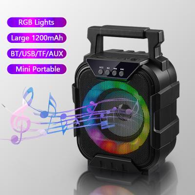 China Phone Function Super Bass PA BT Speaker Trolley Disco Light Outdoor Stage OEM Rechargeable Wireless Speaker for sale