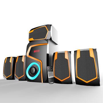 China Wireless 5.1 Channel Surround - Sound BT Speaker Home Theater System With USB SD FM Radio for sale