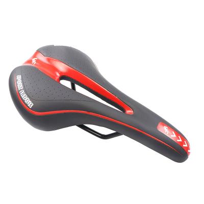 China Breathe Free Saddle Anatomically Support Yellow White Blue Red Front Seat Bike Custom Logo High Quality Bicycle Saddle Protector Bicycle for sale