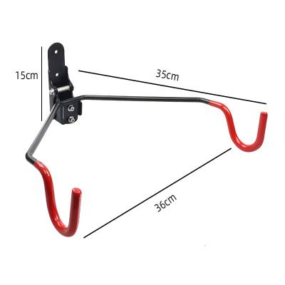 China Safe and Secure Rack Bicycle Hanger Advise Install Racks on Wooden Dowel Protect Bikes Bike Hanger Wall Mount Bike Hanger Accessories for sale