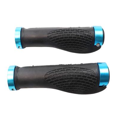 China Add Resistance Bike Grip Grips Bike Handlebar Grip Tape Aluminum Enclosed Frames Cycle Bicycle Hand Bar Soft Multi Colors Ergonomic Design for sale