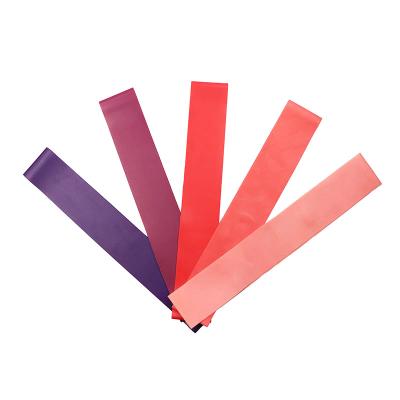 China Wholesale Multi Fitness Strengthen Resistance Loop Gym Fitness Level Resistance Bands Elastic Fitness Band For Strength Training for sale