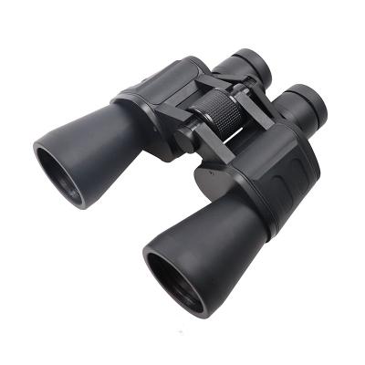 China Clear Vision Daily Use Cheap Custom Power Binoculars 20x50 Logo In Low MOQ Anti-Slip Grip Design Adaptable To Tripod for sale