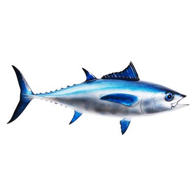 China Europe Mounted Bluefin Tuna Hand Painted Texidermy Release Mount Wall Mount Decor Plaque Fish Game Fishes for sale