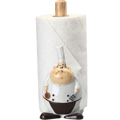 China High Quality Wooden Kitchen Tissue Paper Roll Holder Paper Towel Dispenser Paper Towel Holder From China Factory for sale