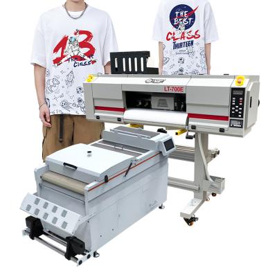 China Factory LETOP 4720 Dual Print Head 70cm Vinyl DTF DTG Printer Digital Sublimation Fabric Printer for sale