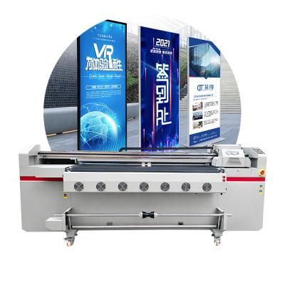 China LETOP Printing Shops 1.8m Width I3200-U1 Printer Digital PVC High Speed ​​Heavy Duty UV Hybrid Wall Printing Machine for sale