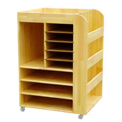 China Factory Supply Traditional School Kindergarten Furniture Small Daycare Center Children Used Bookshelf for sale