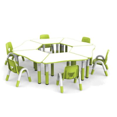 China Contemporary Factory Hot Sale Chair For Child Care Furniture Plastic Table for sale